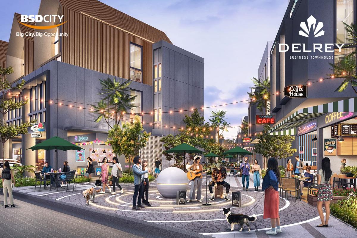 Delrey BIZTOWN Type 6 at BSD CITY
